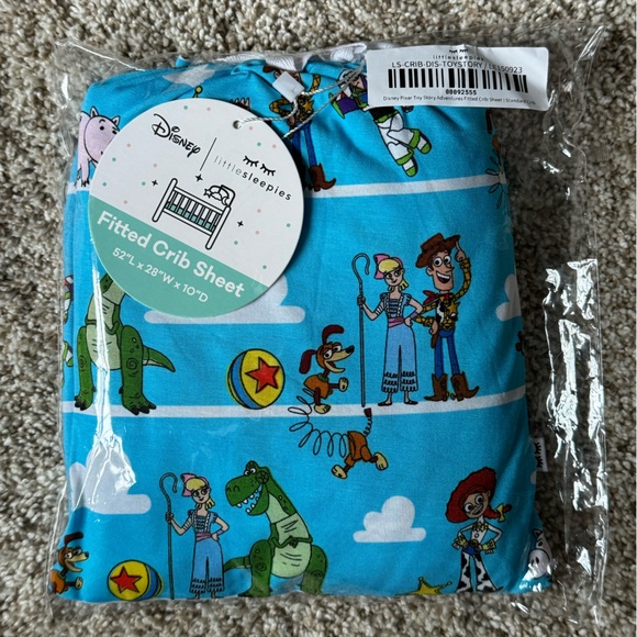 Little Sleepies | Other | Little Sleepies Standard Toy Story Crib Sheet ...